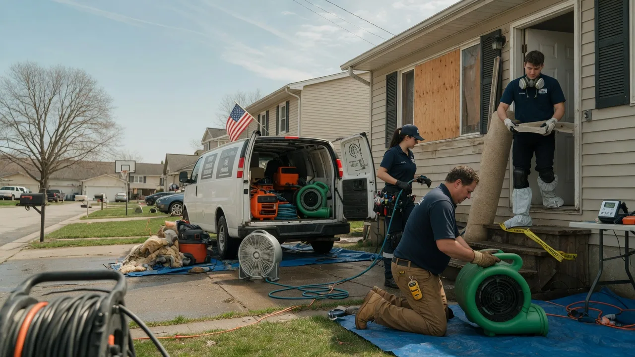 Water Damage Restoration in Colwell, IA near me